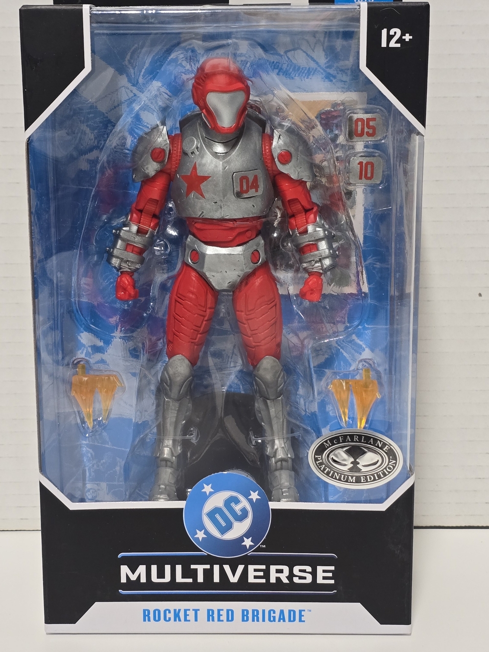 DC Multiverse Rocket Platinum Red Brigade @ToyBros